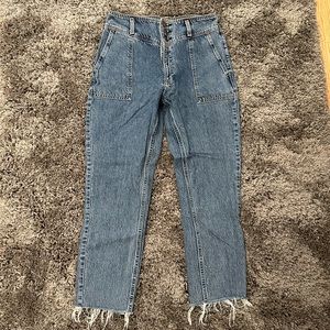 Abercrombie & Fitch mom jeans